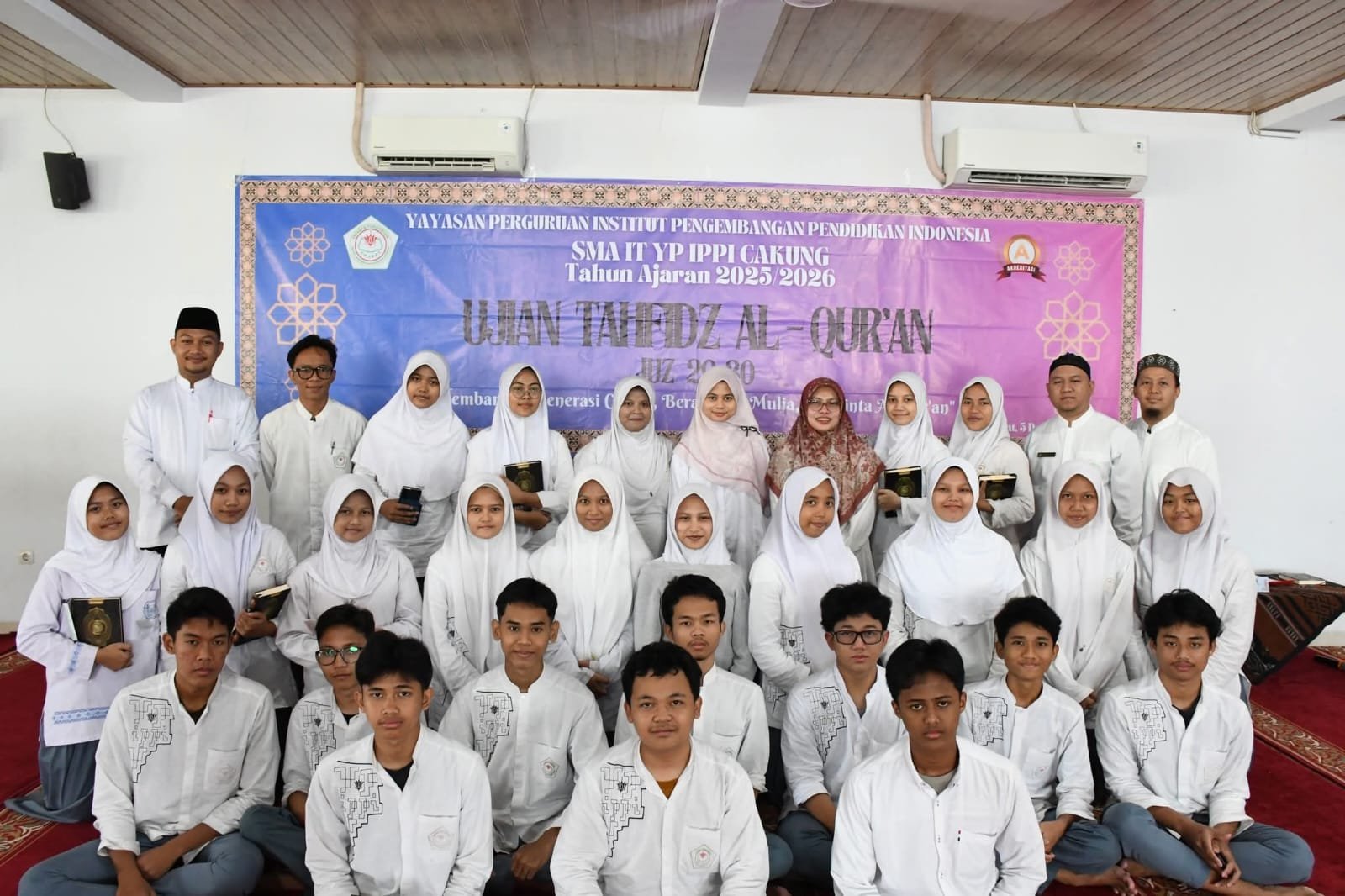 UJIAN TAHFIDZ JUZ 29 & 30 SMA IT YP IPPI CAKUNG